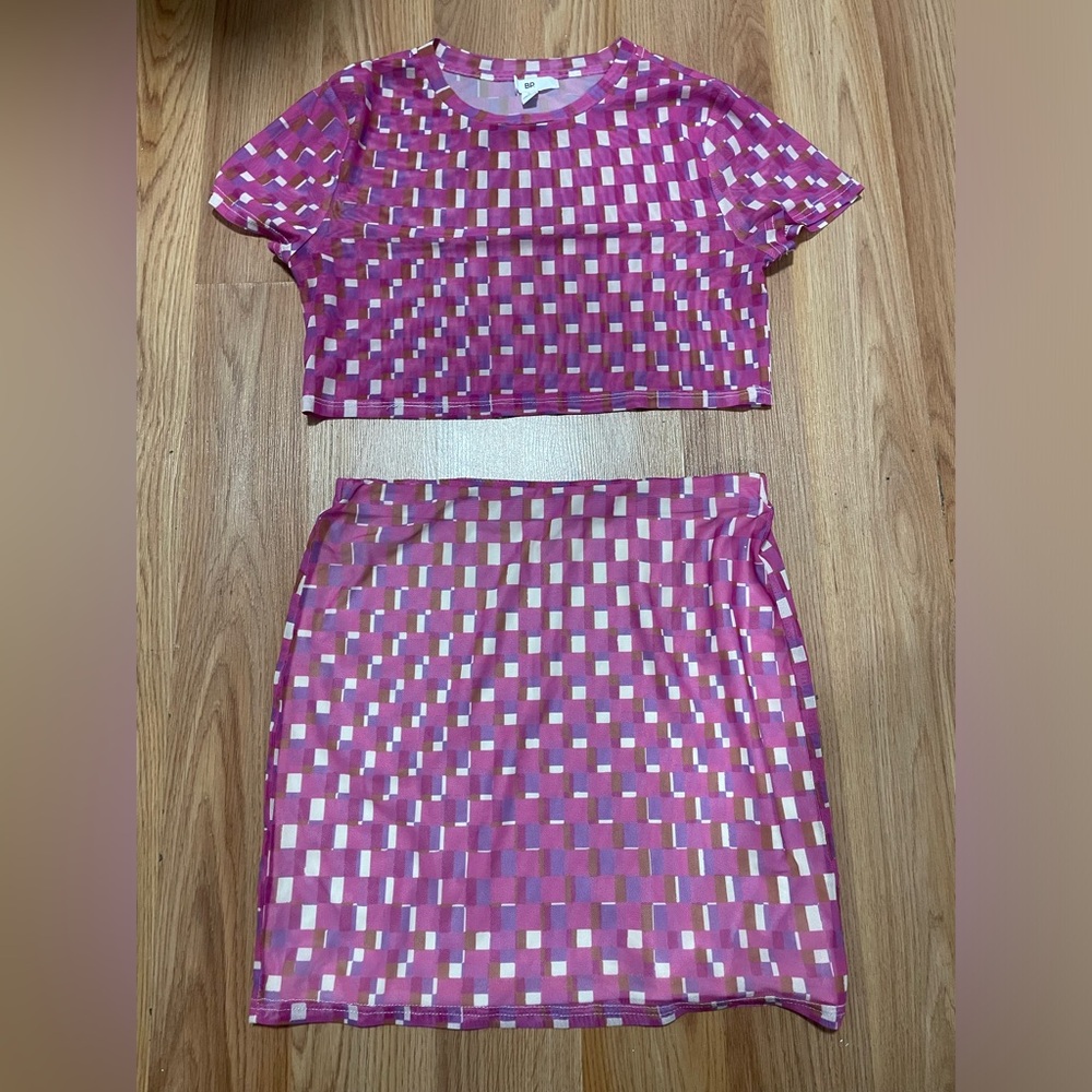 BP Top Skirt set Womens